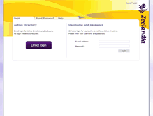 Tablet Screenshot of my.zeelandia.com